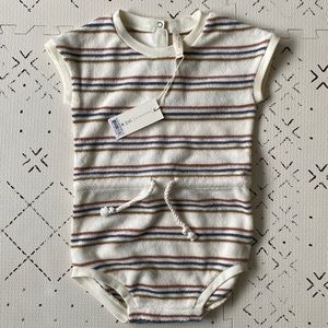 Quincy Mae terry cloth romper